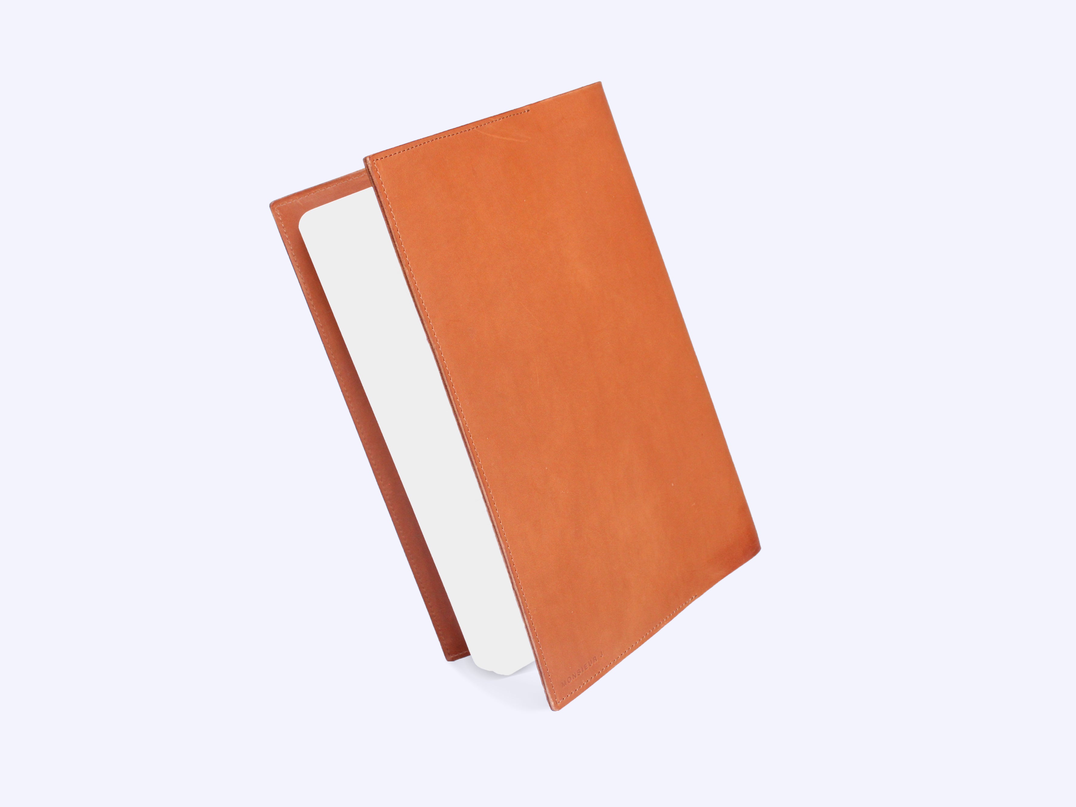 Protège - Cahier A4 en cuir - Monsieur J 