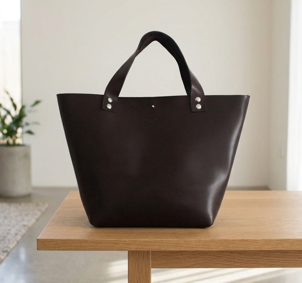 Mise en situation sac Cabas Chelsea noir - Monsieur J