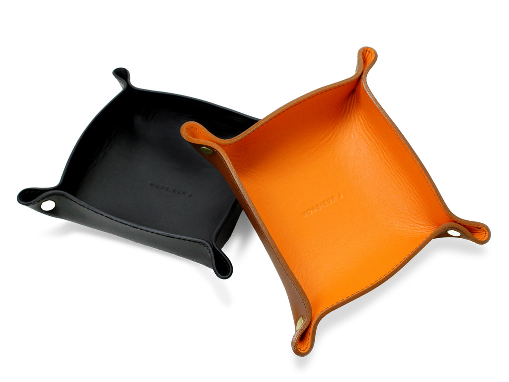 Leather Valet Tray