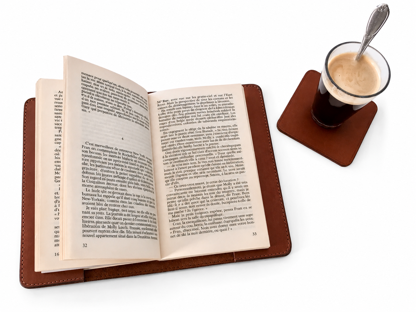 Couvre Livre en cuir