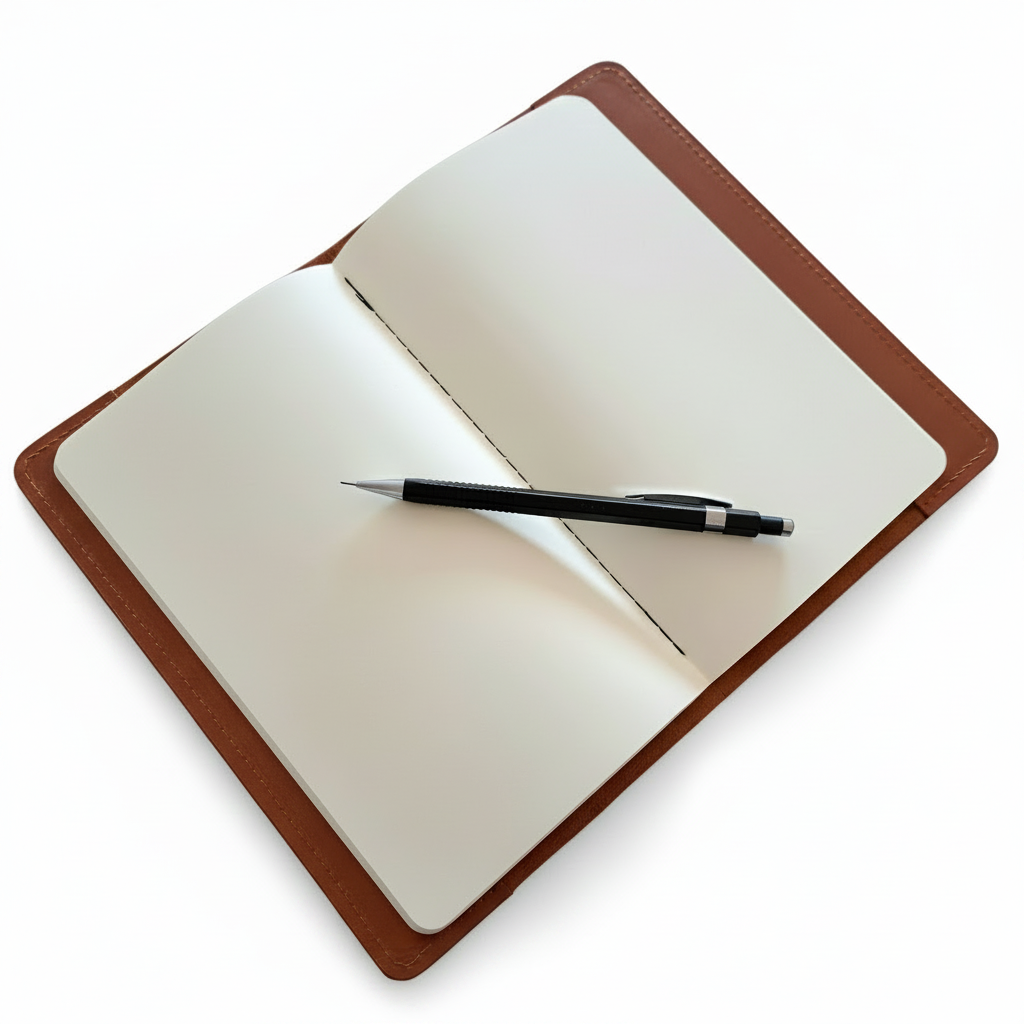Leather Cover for Moleskine 13x21 cm