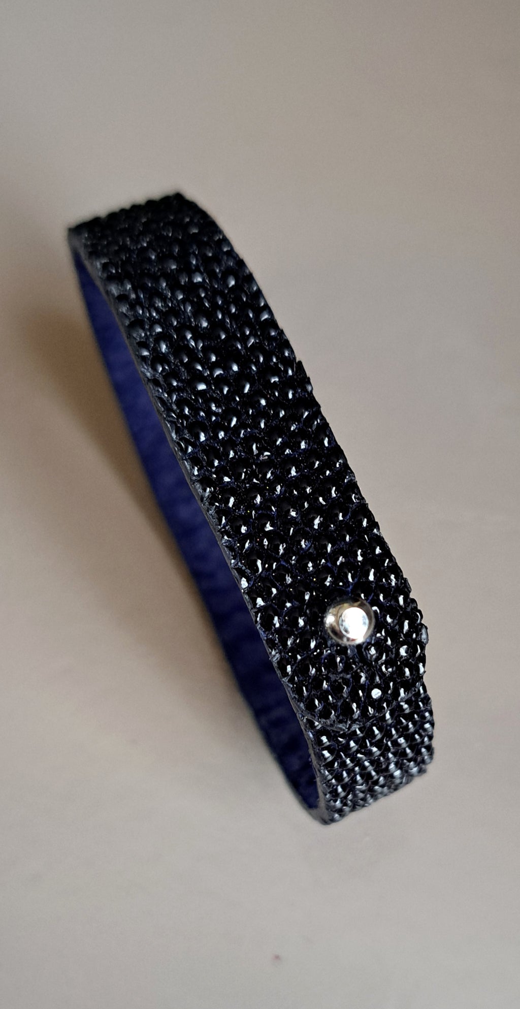 Bracelet Galuchat Perlé - Monsieur J 