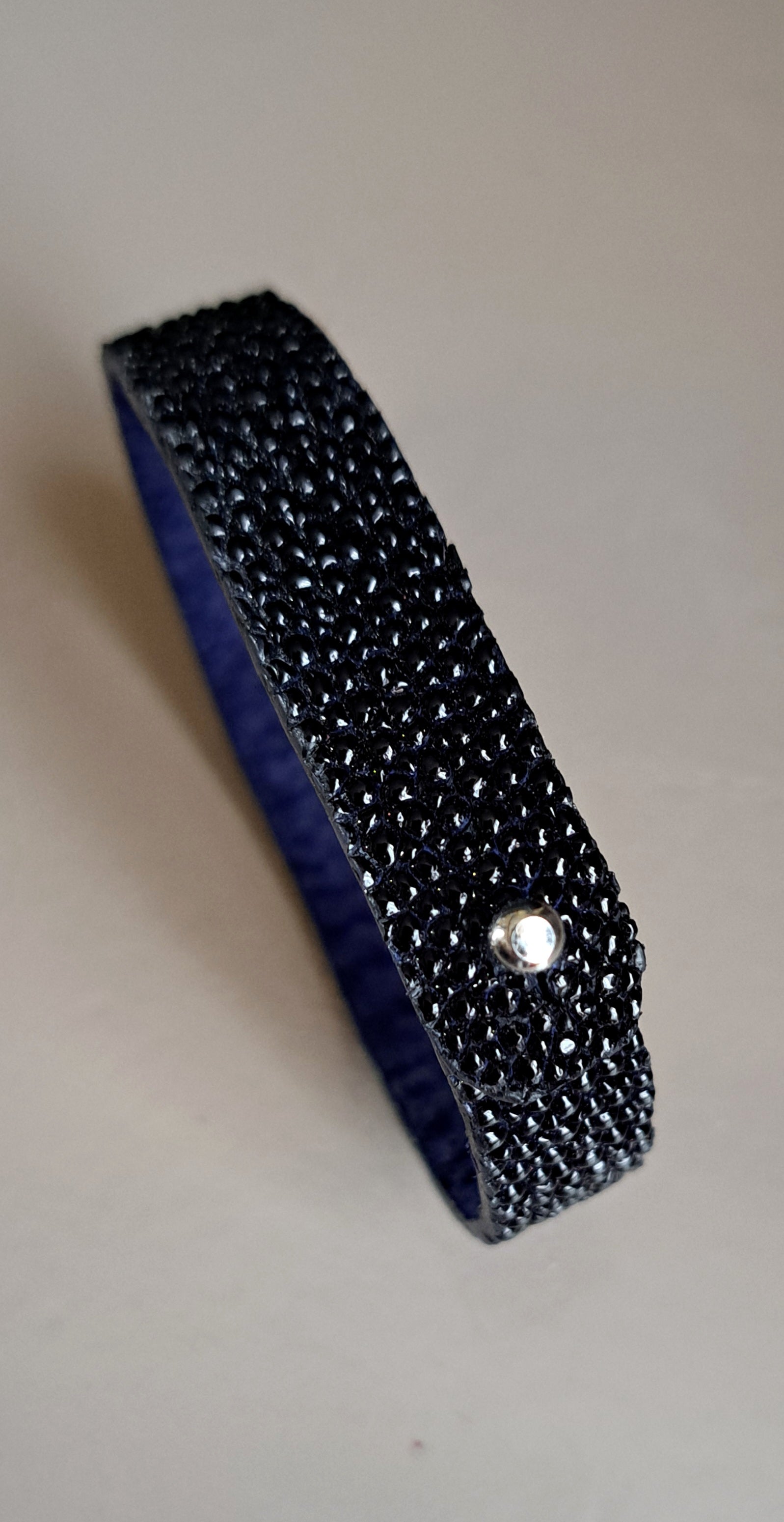 Bracelet Galuchat Perlé - Monsieur J 