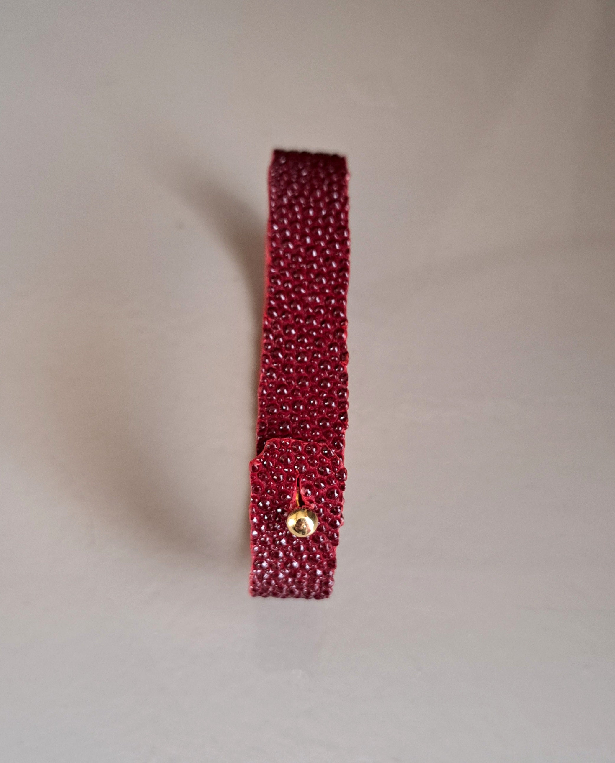 Bracelet Galuchat Perlé - Monsieur J 