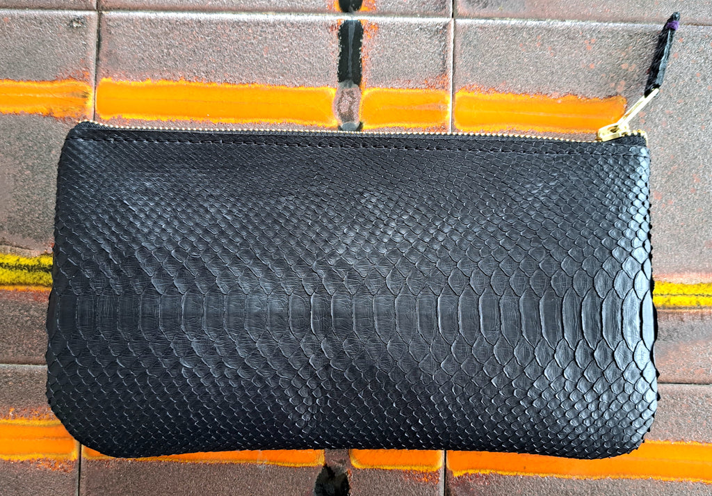 Petite pochette Python - Monsieur J 