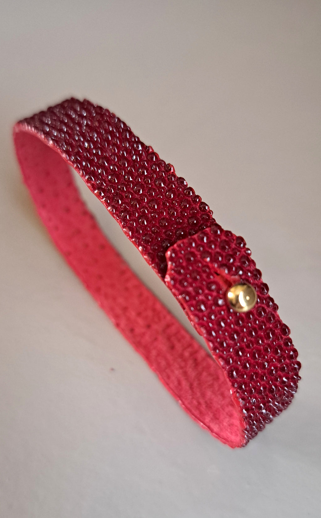 Bracelet Galuchat Perlé - Monsieur J 