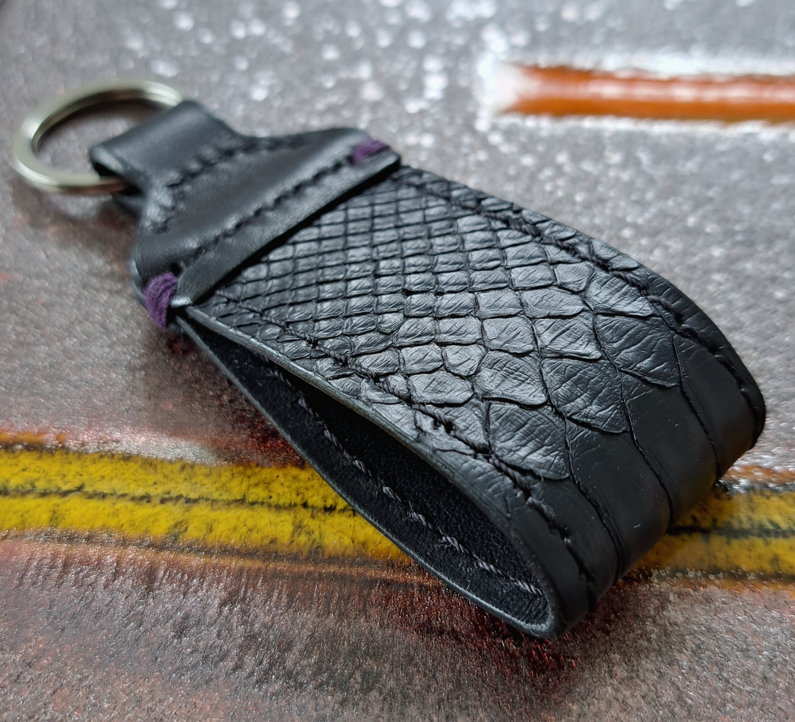 Porte-clés Python - Monsieur J 