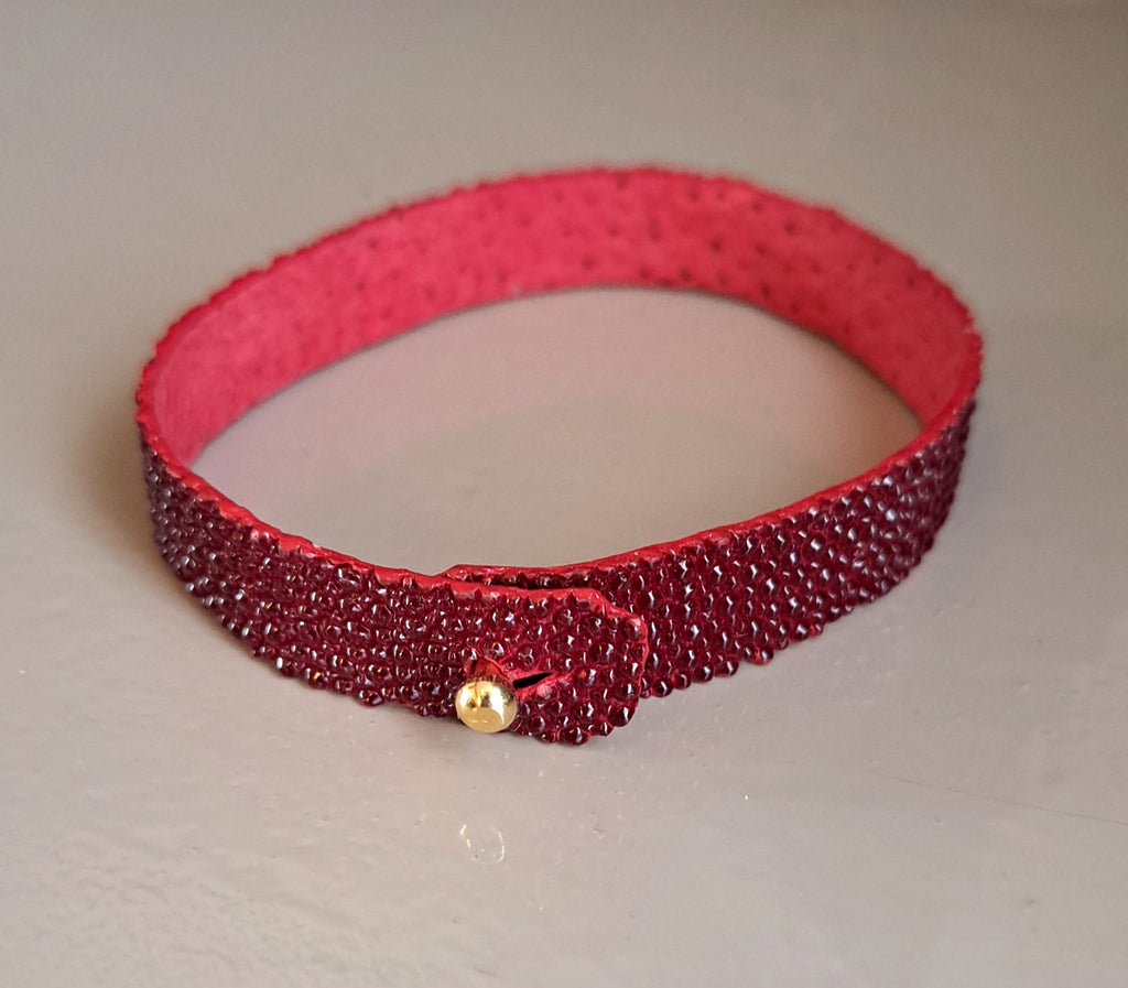 Bracelet Galuchat Perlé - Monsieur J 