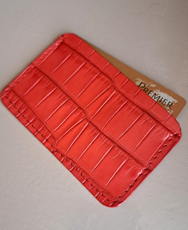 Porte-cartes Le Croco
