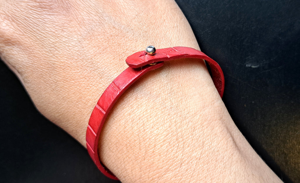 Petit Bracelet Croco - Monsieur J 