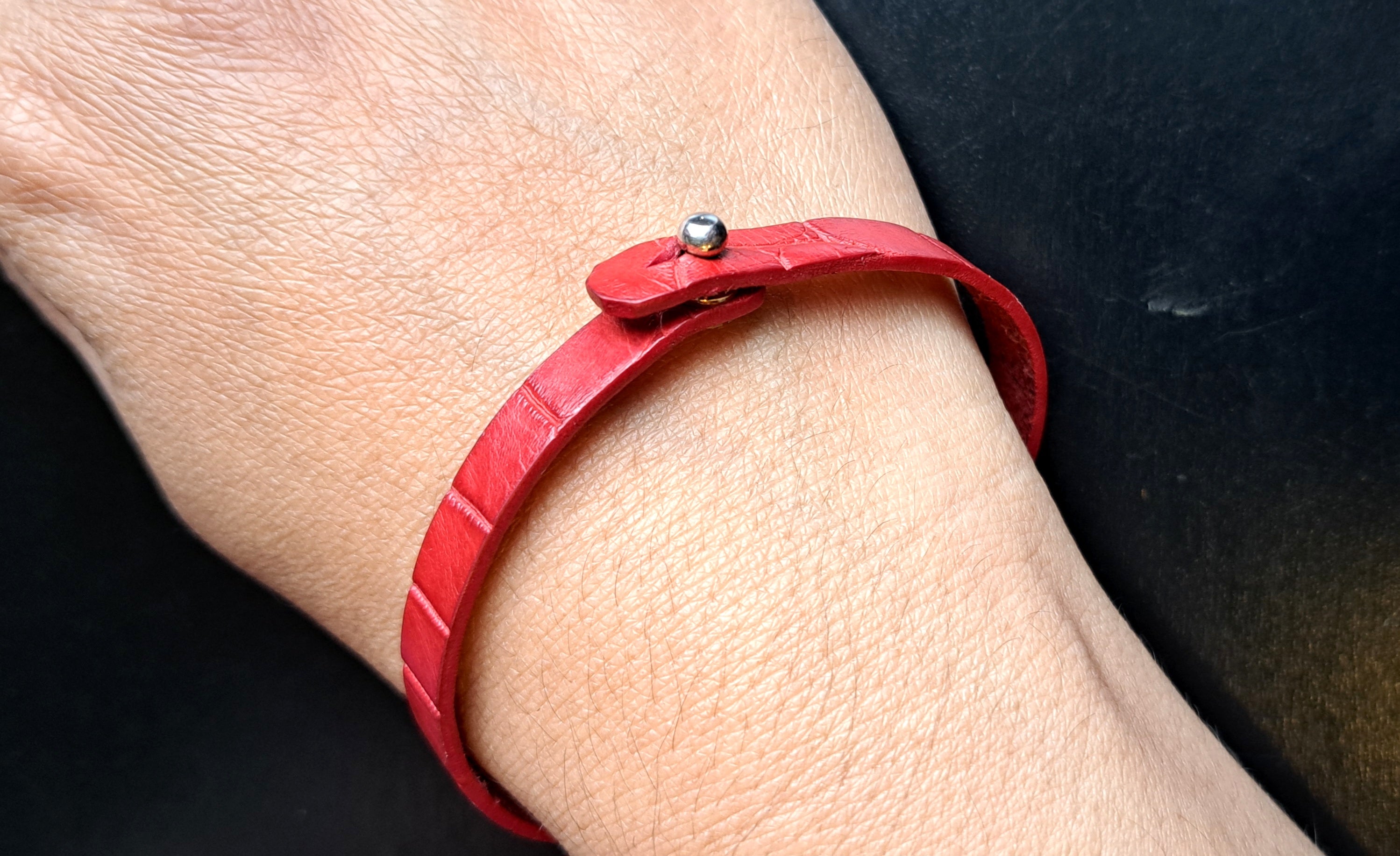 Petit Bracelet Croco - Monsieur J 