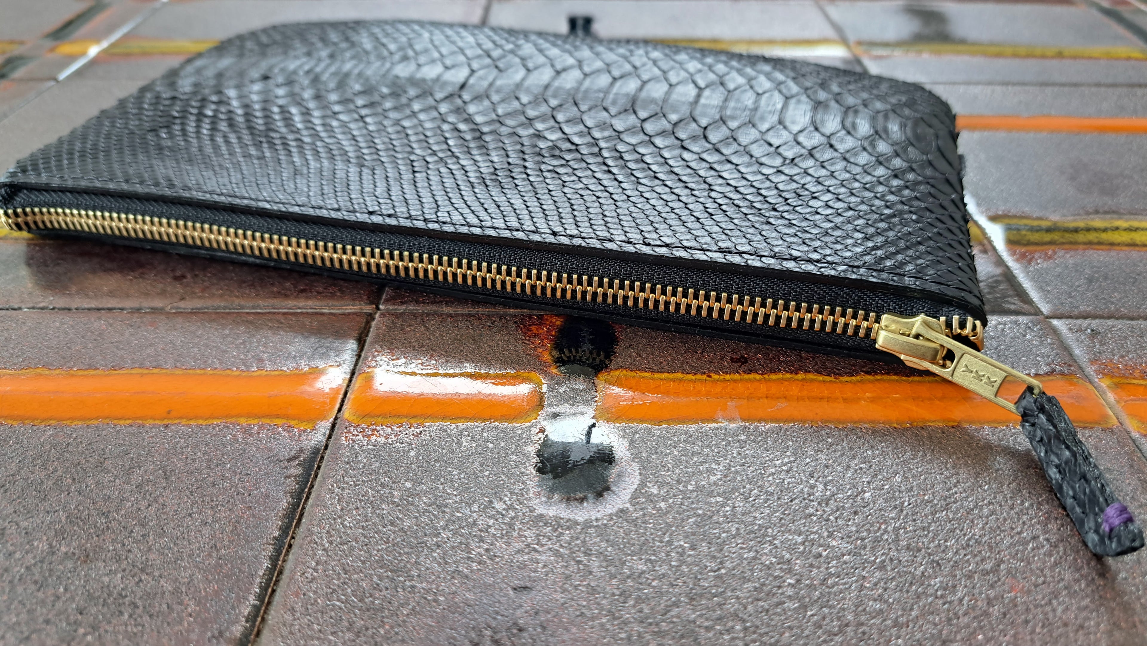 Petite pochette Python - Monsieur J 