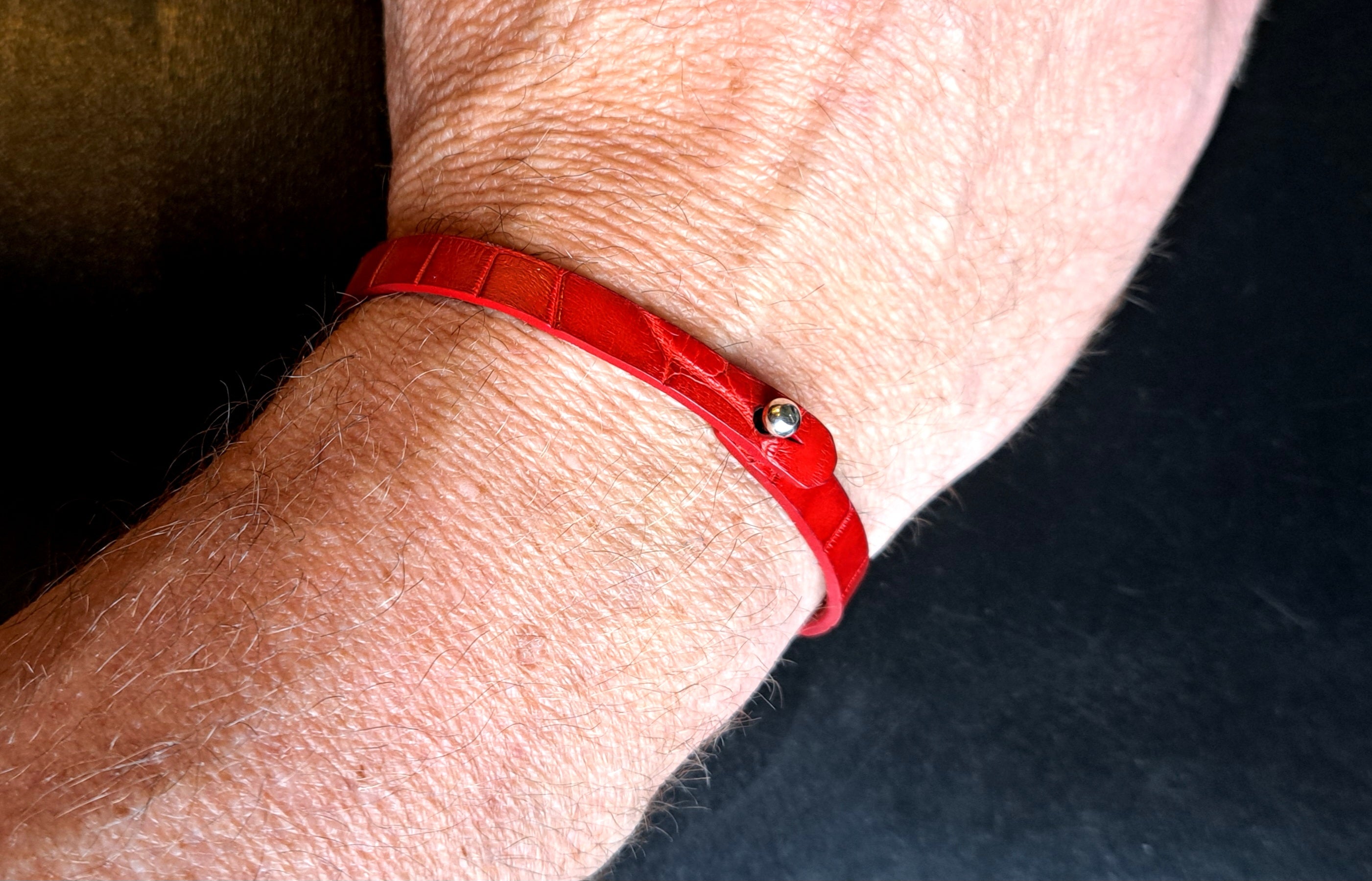 Petit Bracelet Croco - Monsieur J 