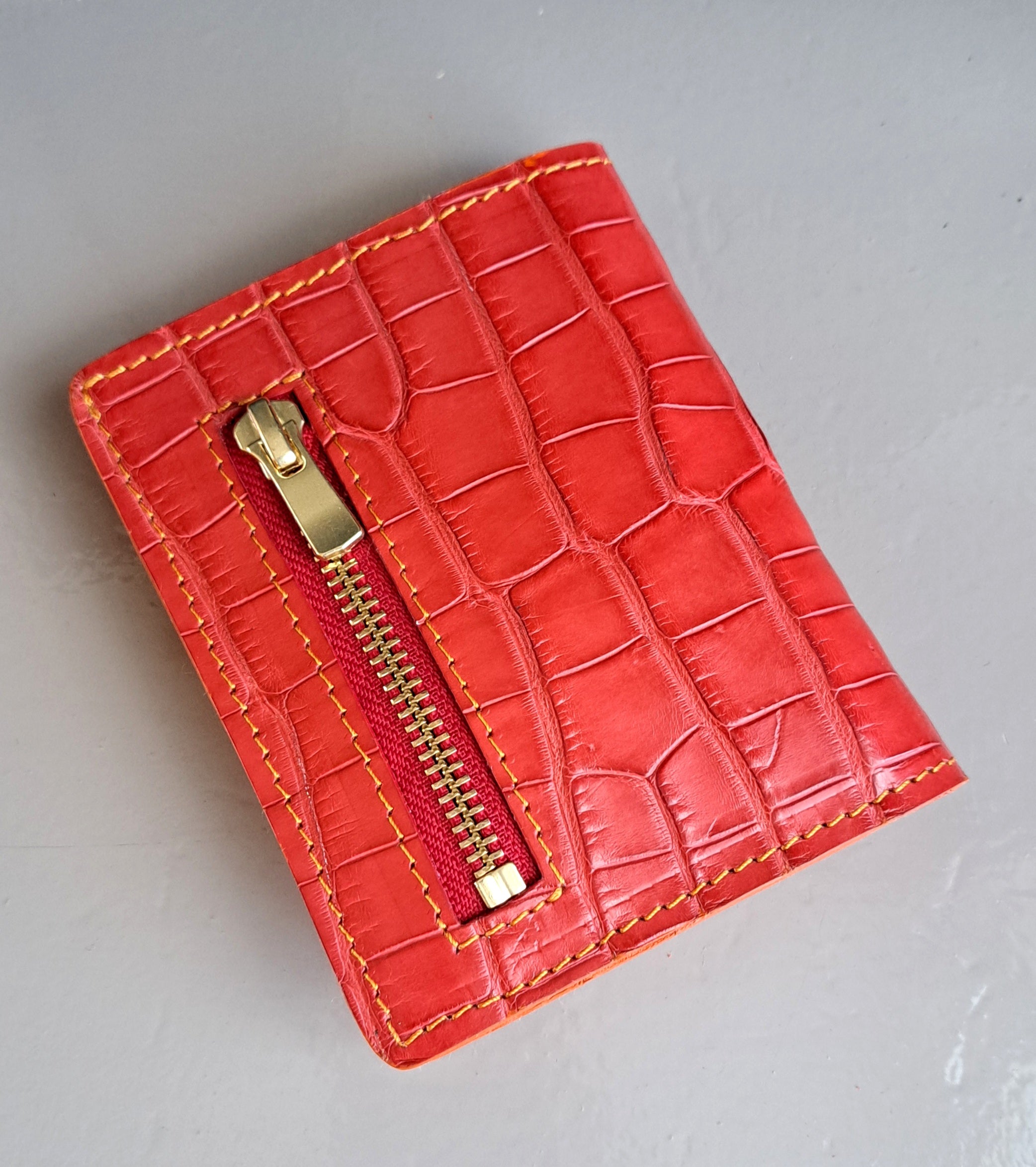 Portefeuille Croco et veau - Monsieur J 