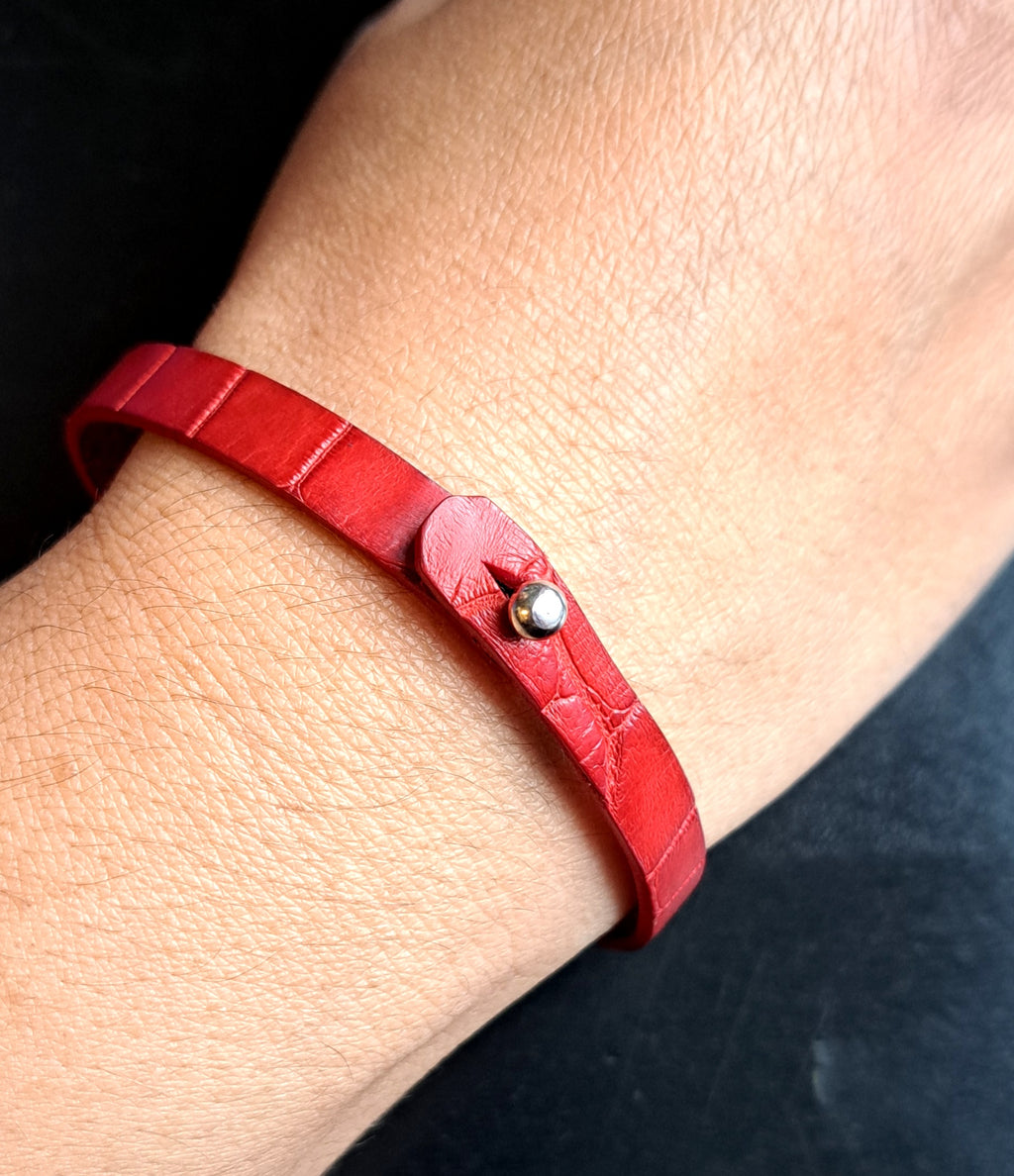 Petit Bracelet Croco - Monsieur J 