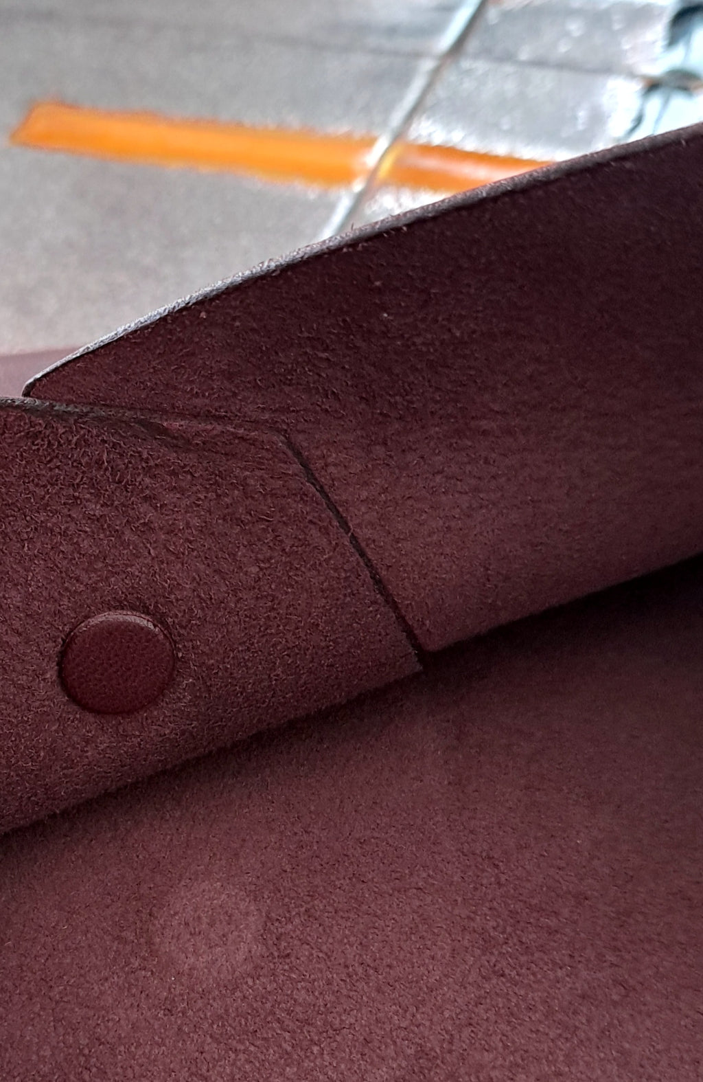 Housse Macbook cuir - Monsieur J 