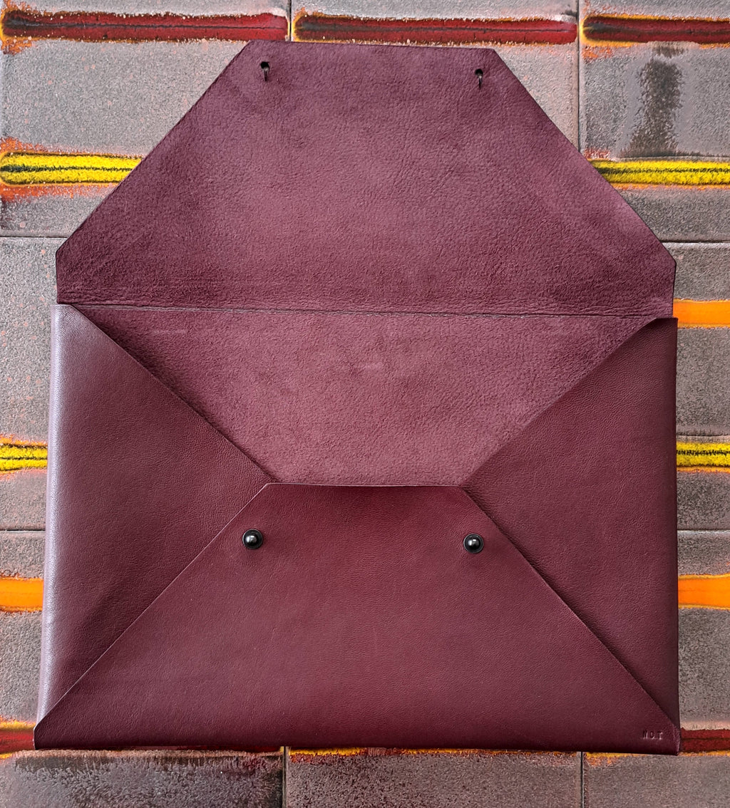 Housse Macbook cuir - Monsieur J 