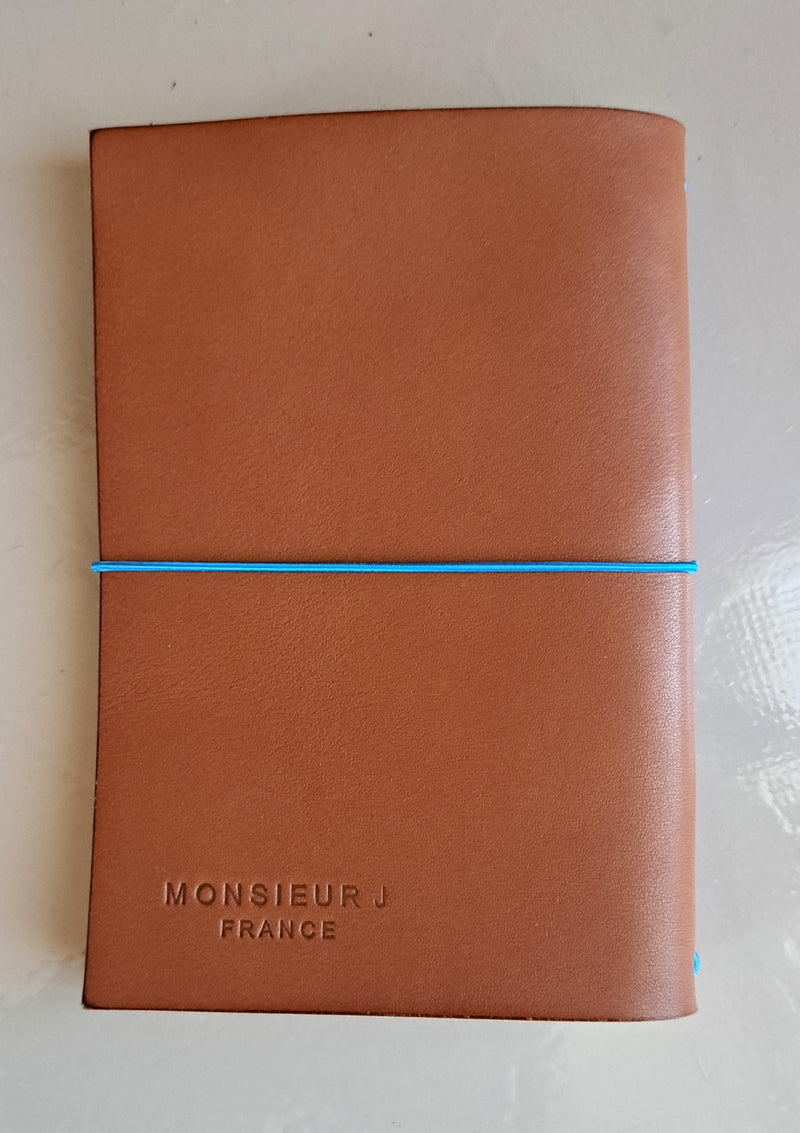Carnet en cuir - Monsieur J 