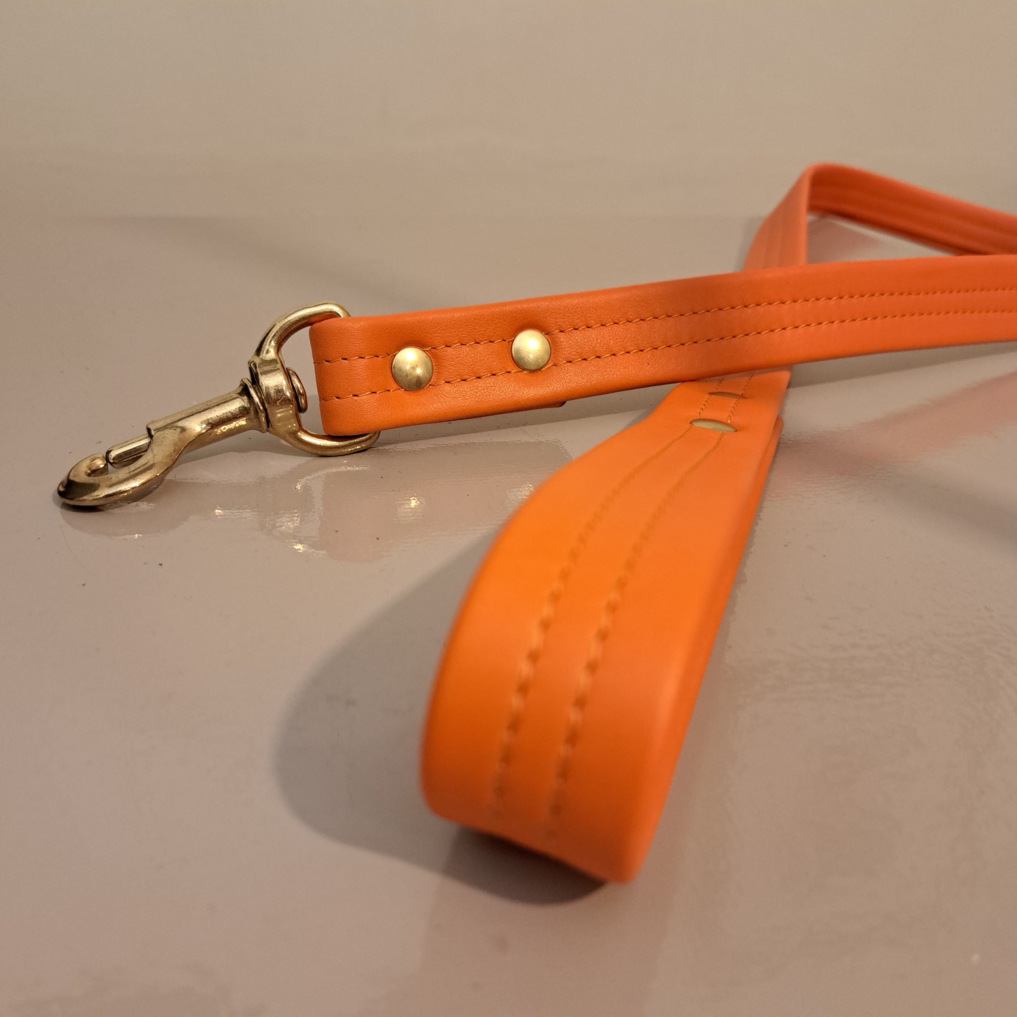 Laisse en cuir doublé - Monsieur J 