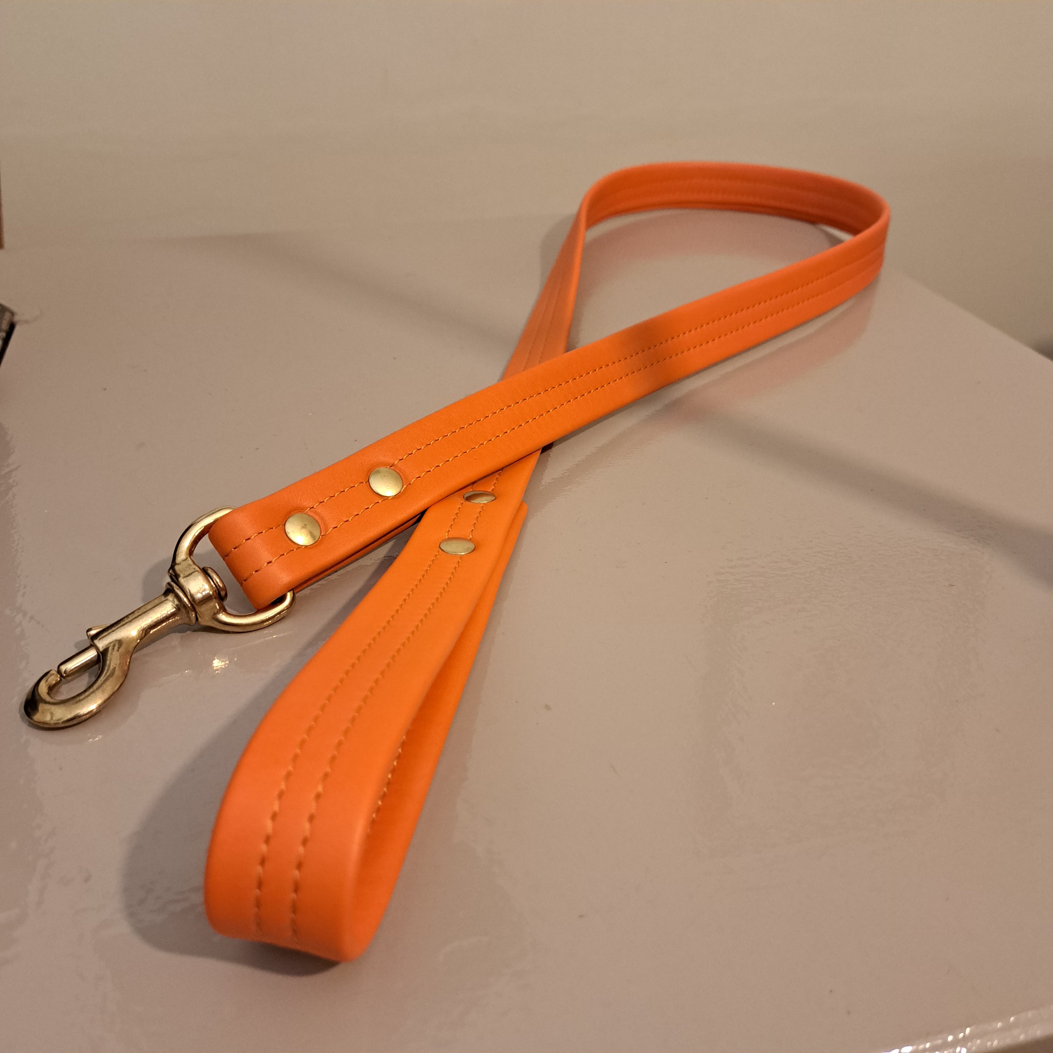 Laisse en cuir doublé - Monsieur J 