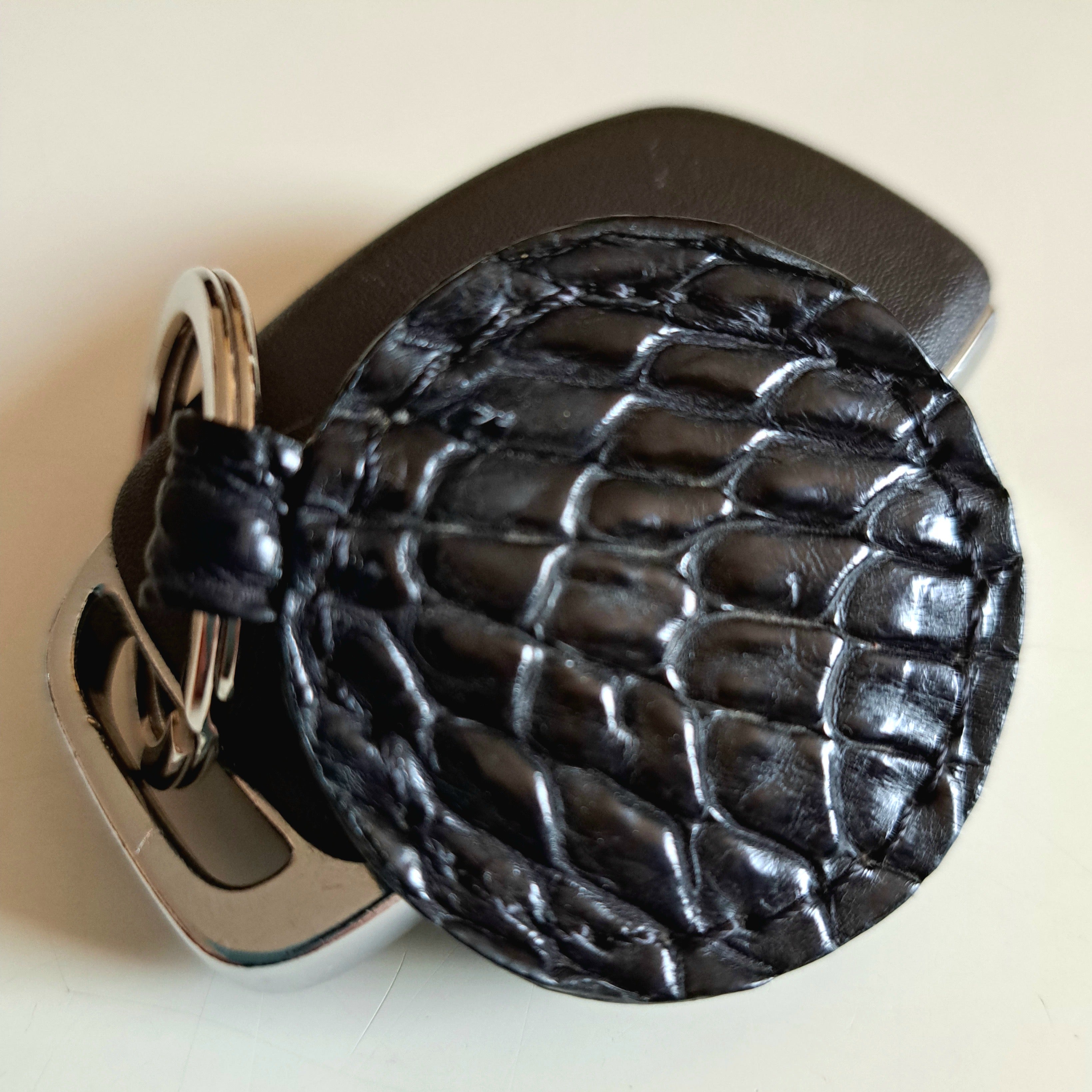 Porte-clés en crocodile - Monsieur J 