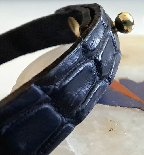 Bracelet en crocodile - Monsieur J 