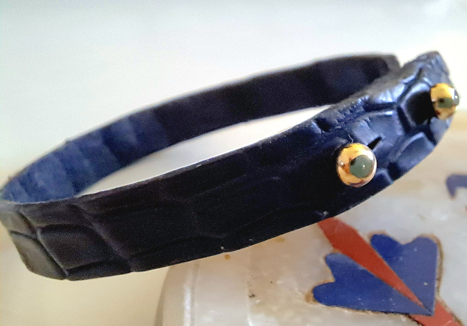 Bracelet en crocodile - Monsieur J 