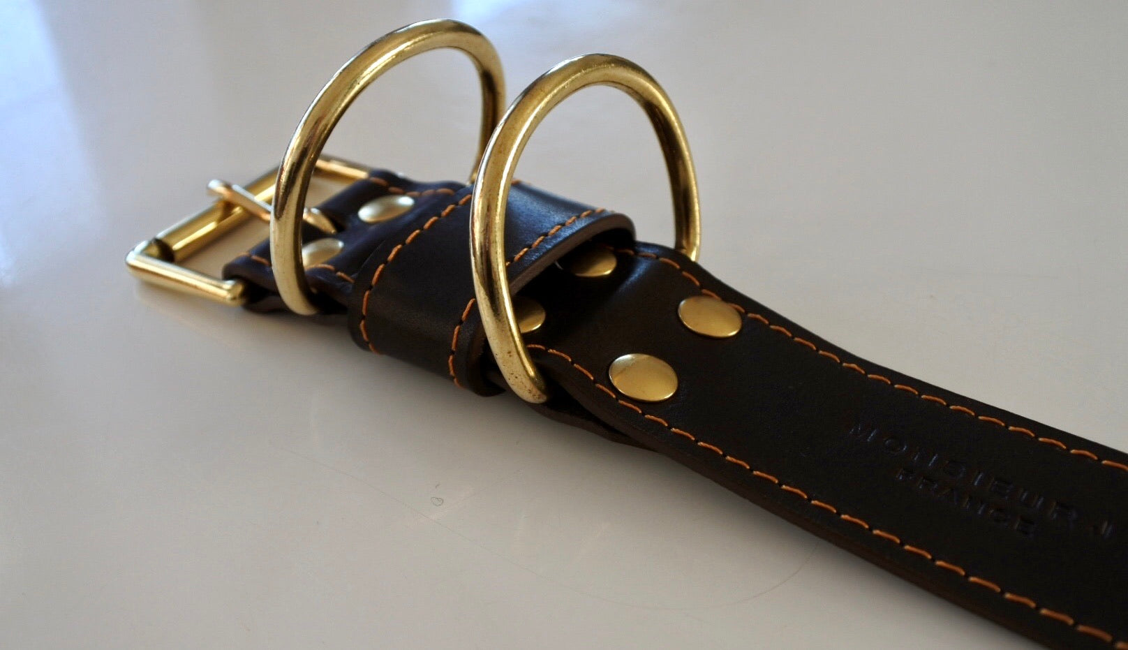 Collier Animal avec surpiqûre - Monsieur J 