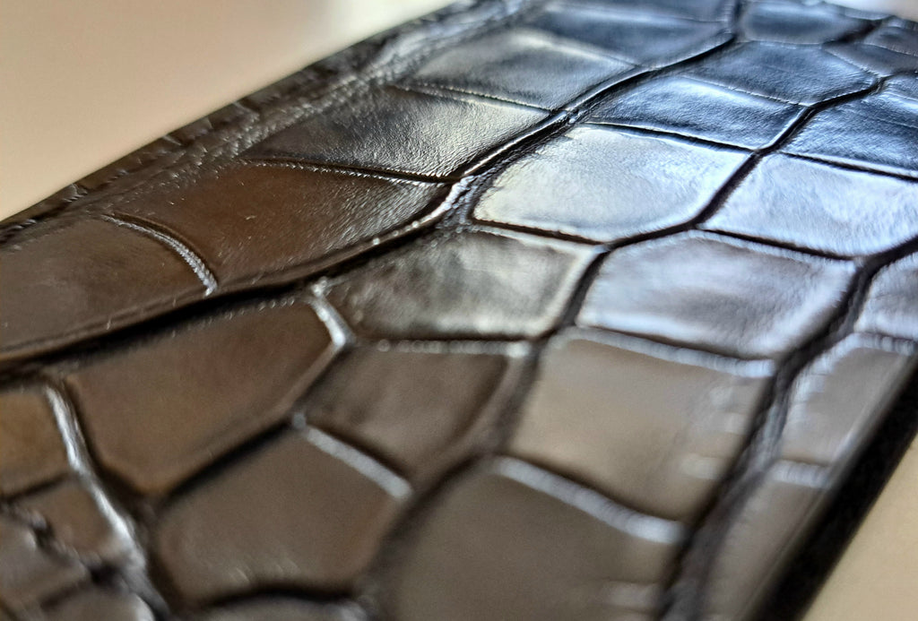 Porte-cartes en crocodile - Monsieur J 