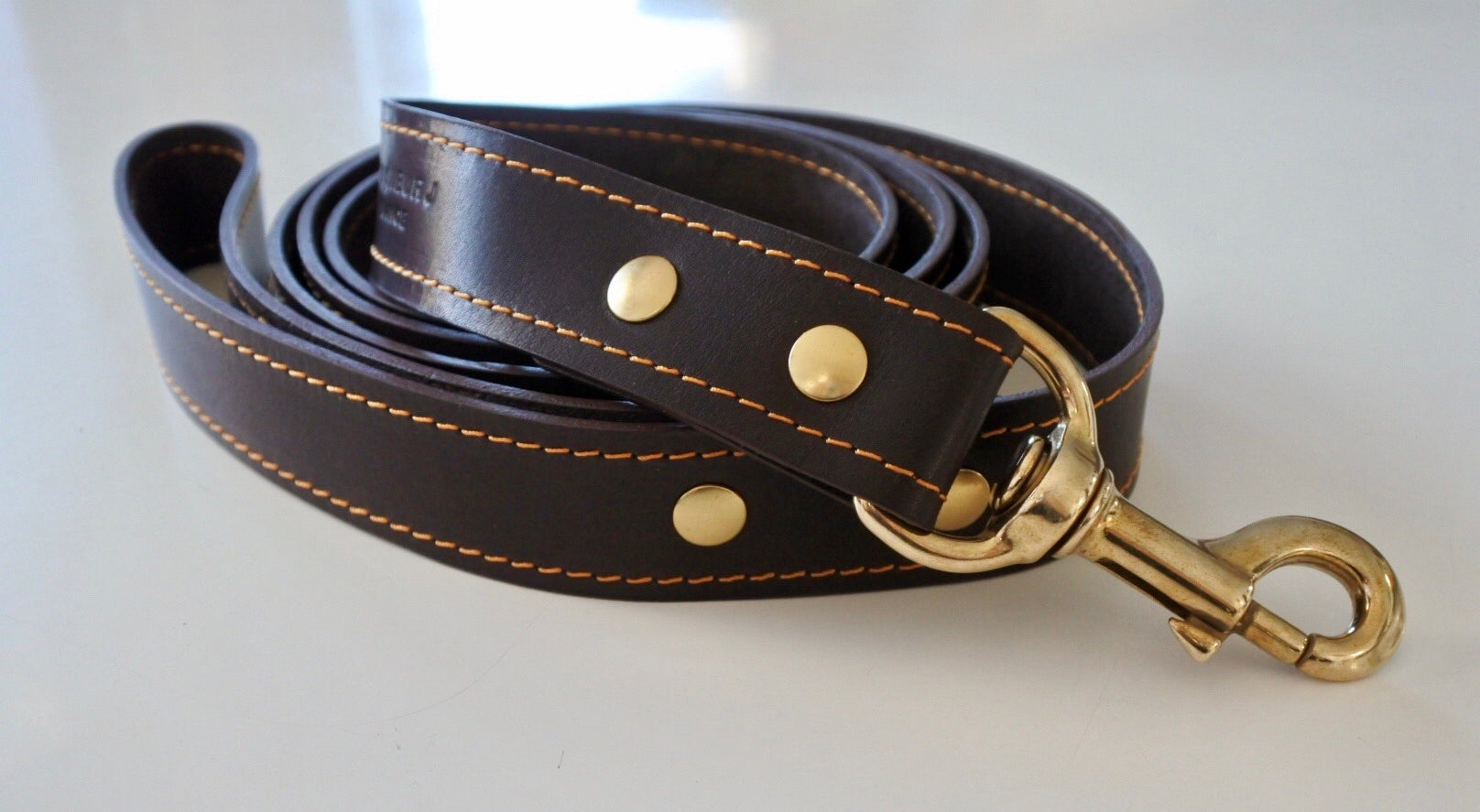 Laisse animal avec surpiqûre - Monsieur J 