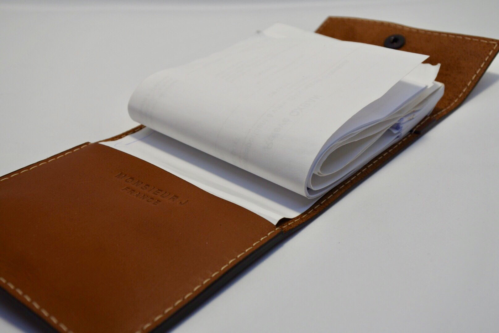 Porte-chéquier classique - Monsieur J 