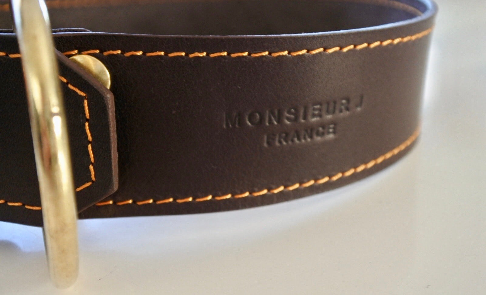 Collier Animal avec surpiqûre - Monsieur J 
